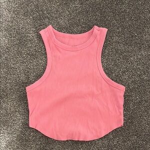 Wild Fable Coral Ribbed Tank Top